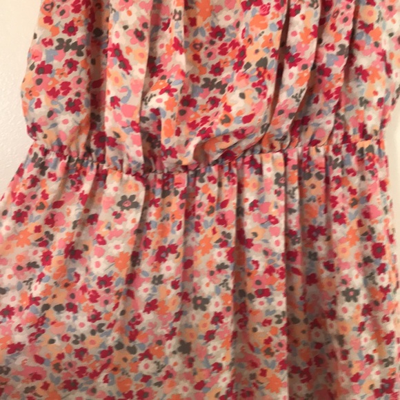 ELLE Floral Chiffon Tiered Maxi dress - Picture 3 of 6